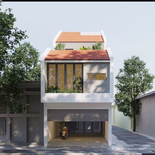 Các thiết kế mái nhà dùng cho nhà phố Quảng Ngãi