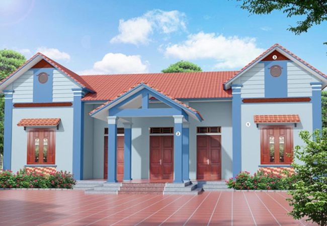 Các màu sơn thường dùng cho nhà ở