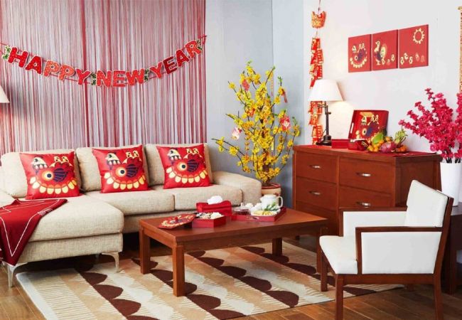 Các phụ kiện trang trí thường dùng để trang trí nhà dịp Tết