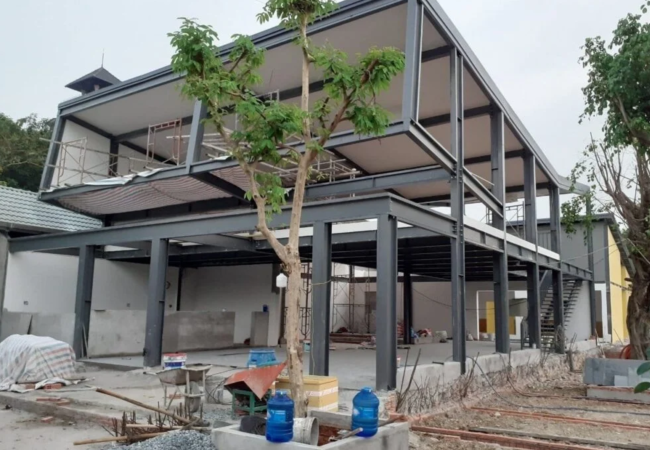 Thi công lắp đặt nhà tiền chế tại Quảng Ngãi